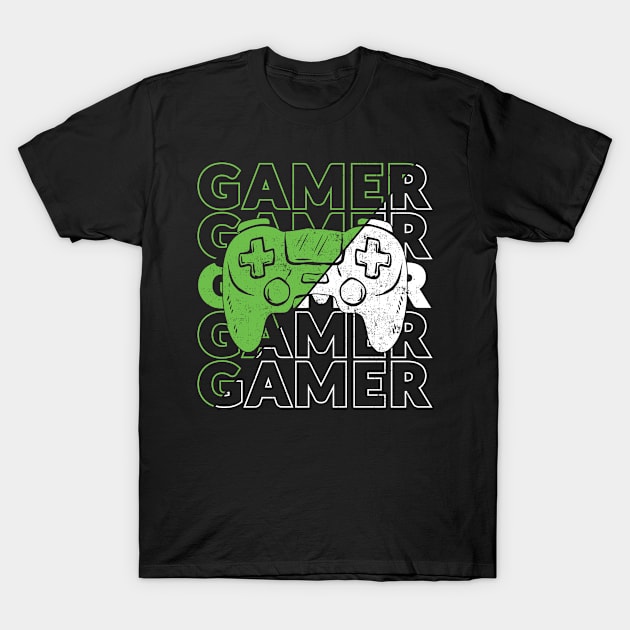 Attractive Gaming Gamer T-Shirt by CreativeSalek